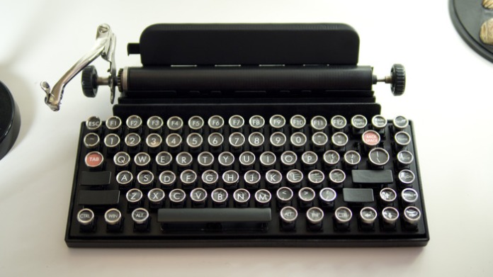 Qwerkywriter Front View